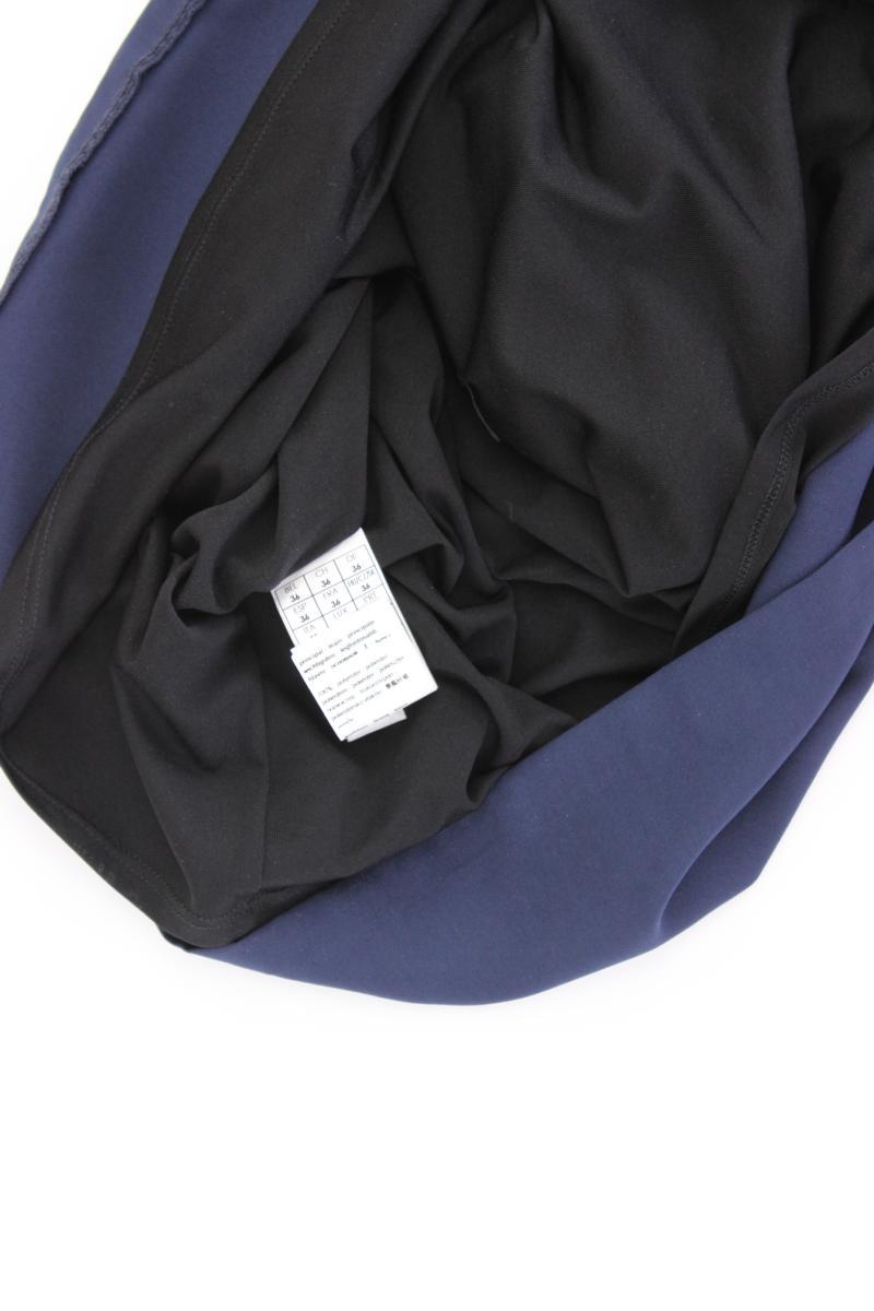 Promod Kleid Gr. 36 Kurzarm blau aus Polyester