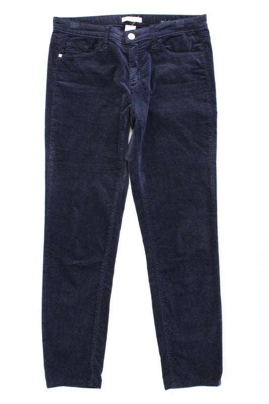 Rich&Royal Samthose Gr. w28/L32 blau aus Baumwolle