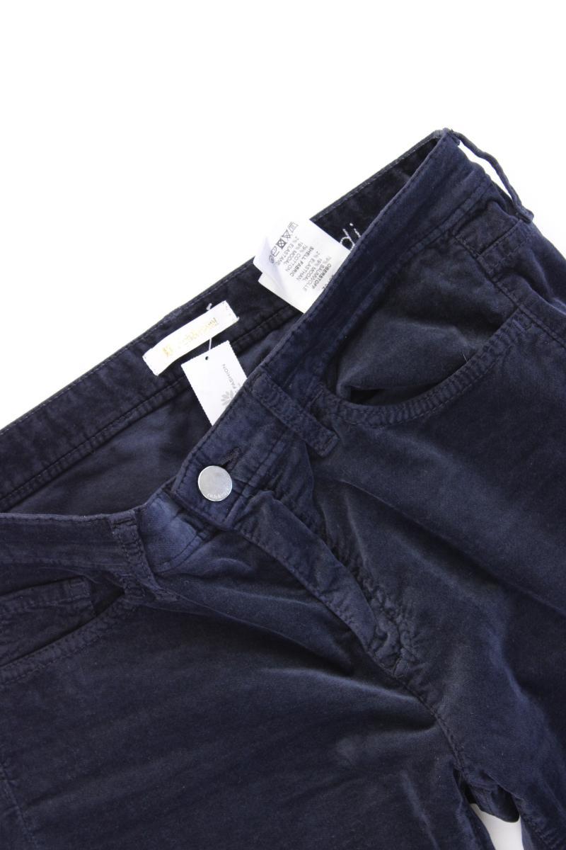 Rich&Royal Samthose Gr. w28/L32 blau aus Baumwolle