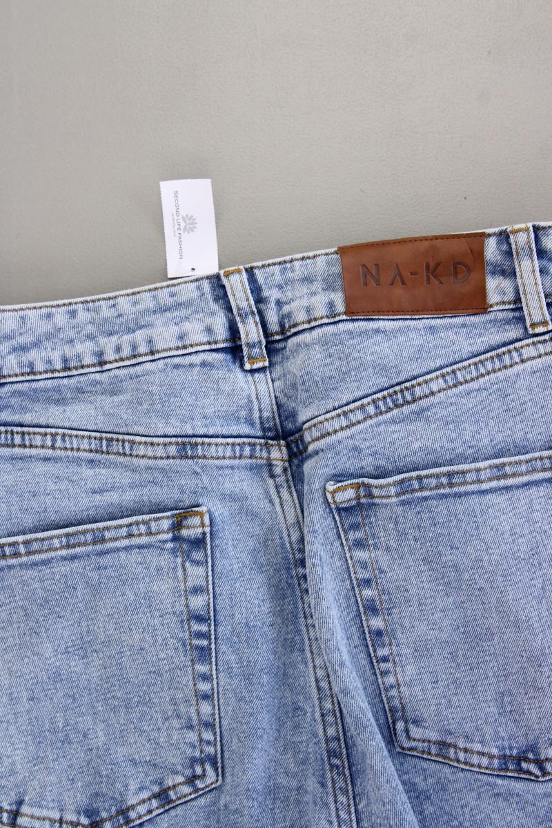 NA-KD Mom Jeans Gr. 36 blau