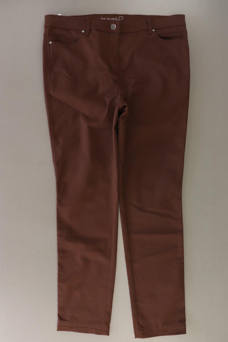 TONI Hose Gr. 44 braun aus Baumwolle