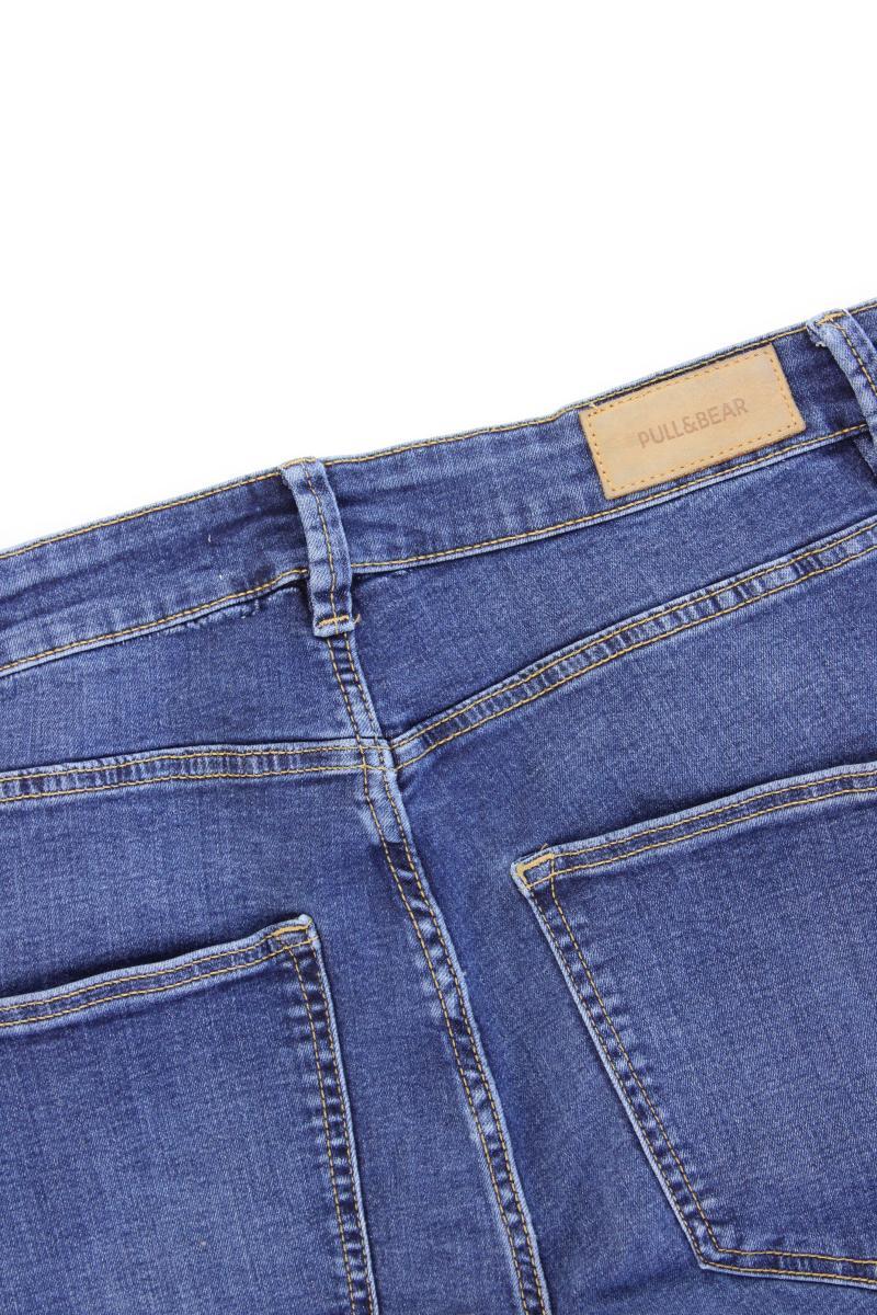 Pull&Bear Skinny Jeans Gr. 46 blau aus Baumwolle