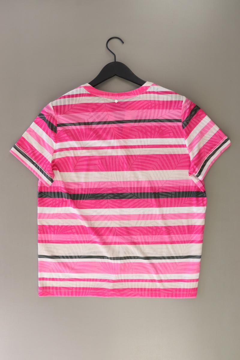 Bonita Ringelshirt Gr. L gestreift Kurzarm pink aus Polyester