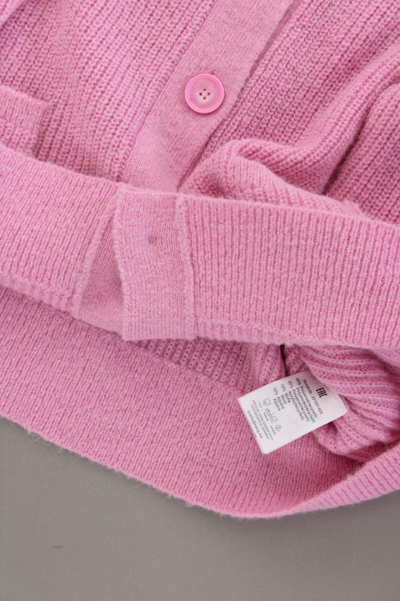 The Fashion People Strickjacke Gr. XL neuwertig Langarm rosa aus Polyamid
