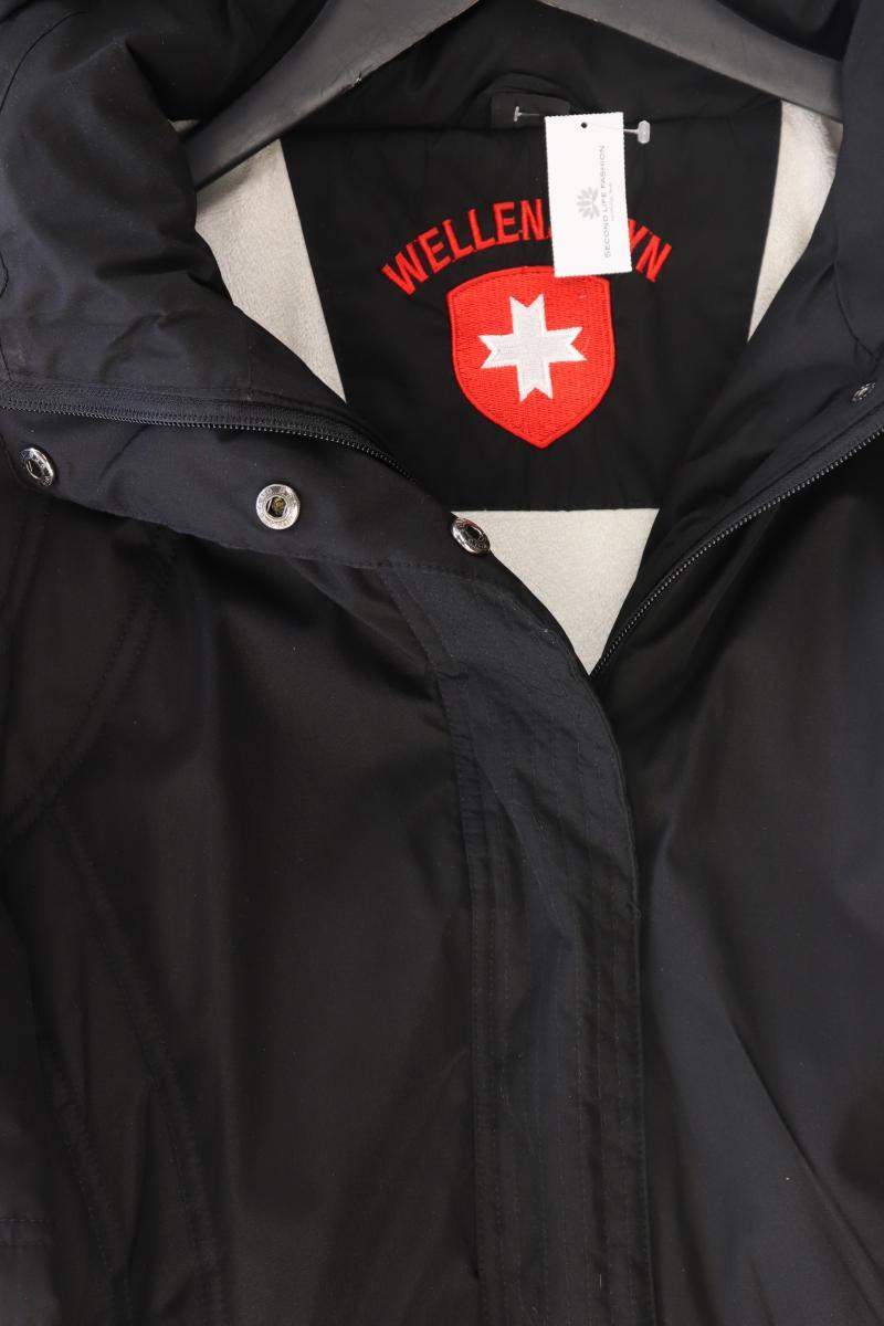 Wellensteyn Jacke Modell Zauberkelch Gr. L mit Gürtel schwarz aus Polyester