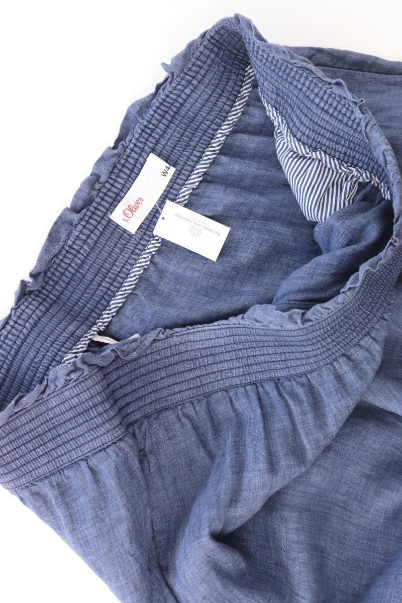 s.Oliver Stretchhose Gr. 44 blau