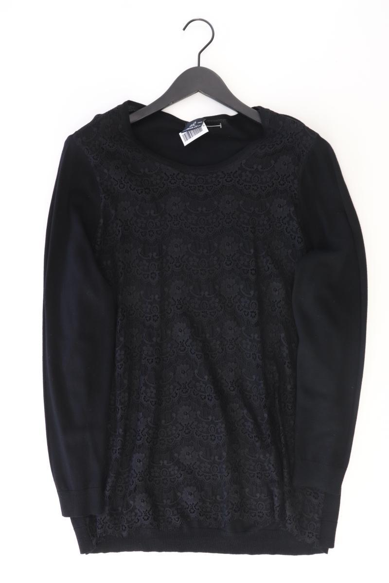 Emilia Lay Feinstrickpullover Gr. 44/46 schwarz aus Viskose