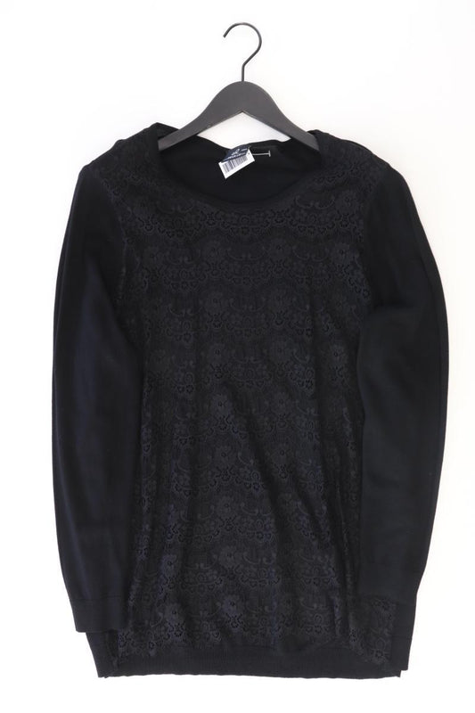 Emilia Lay Feinstrickpullover Gr. 44/46 schwarz aus Viskose