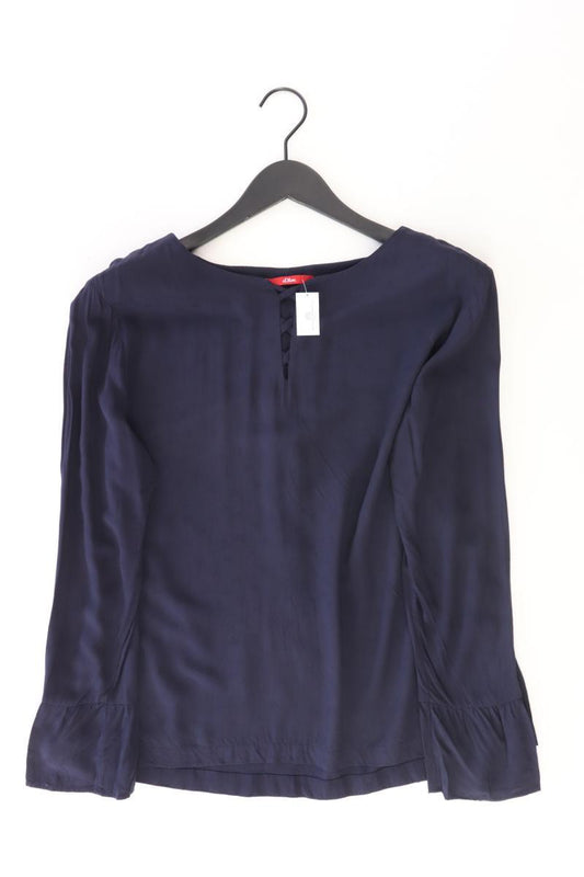 s.Oliver Langarmbluse Gr. 42 blau