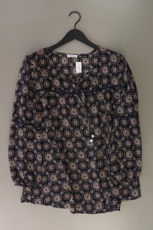 s.Oliver Langarmbluse Gr. 46 blau aus Polyester