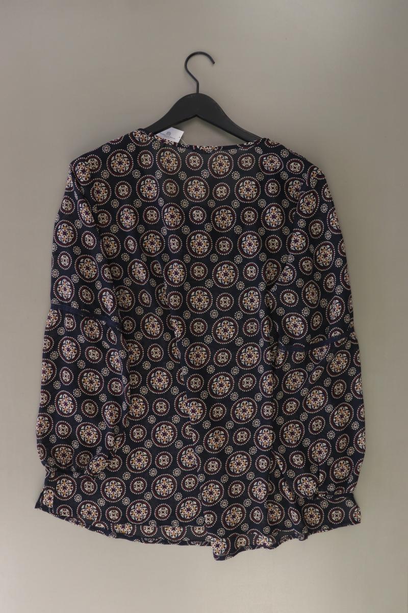 s.Oliver Langarmbluse Gr. 46 blau aus Polyester