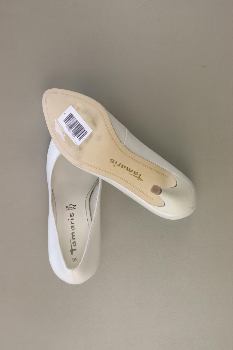 Tamaris Pumps Gr. 36 weiß
