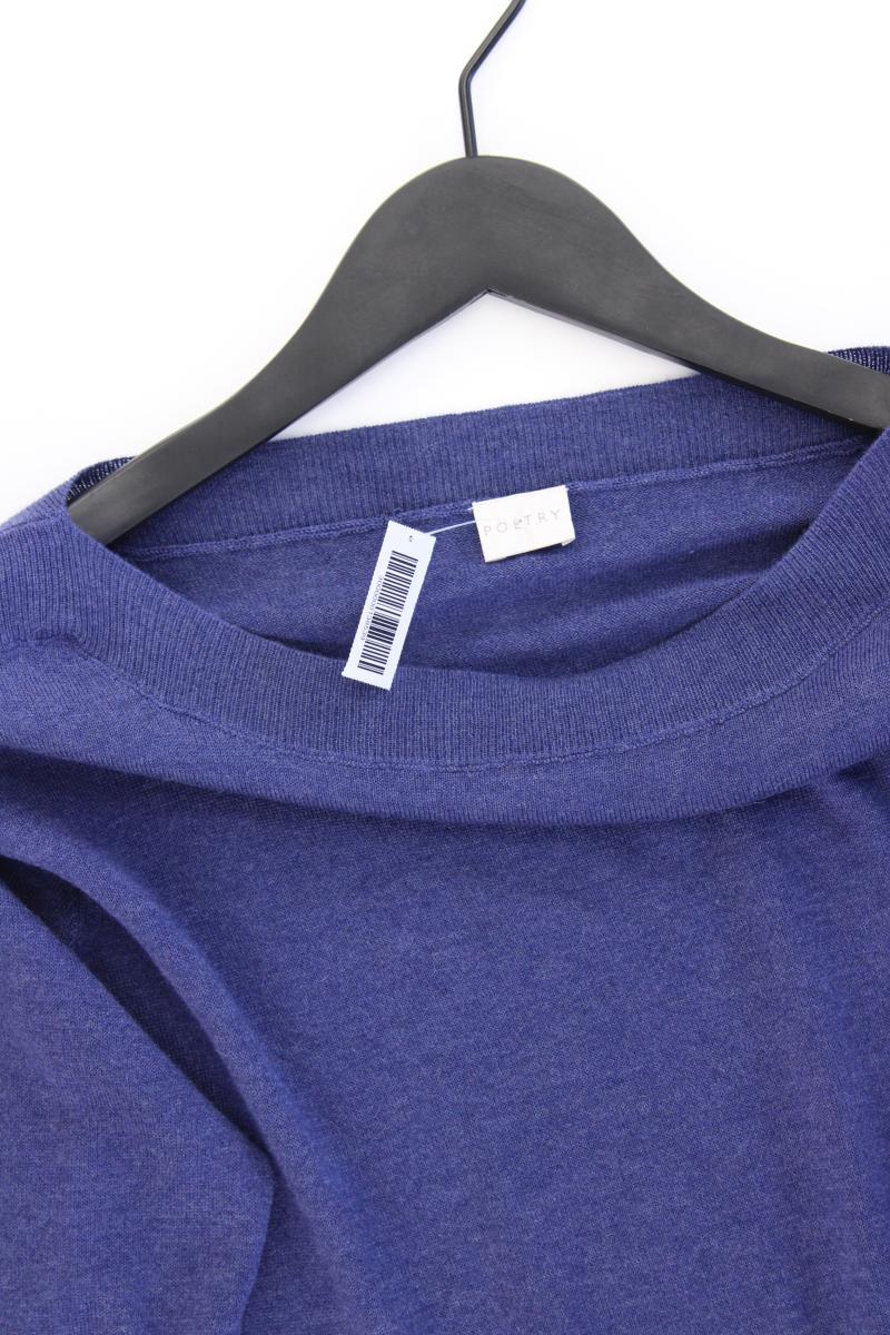 Poetry Pullover aus Seide und Kaschmir Gr. 36 neuwertig blau