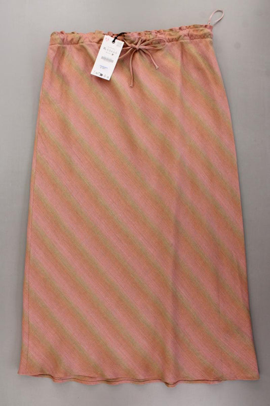 Zara Leinenrock Gr. XL neu mit Etikett Neupreis: 49,95€! mehrfarbig