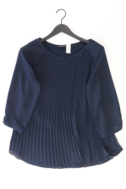Betty Barclay Oversize-Bluse Gr. 38 3/4 Ärmel blau aus Polyester