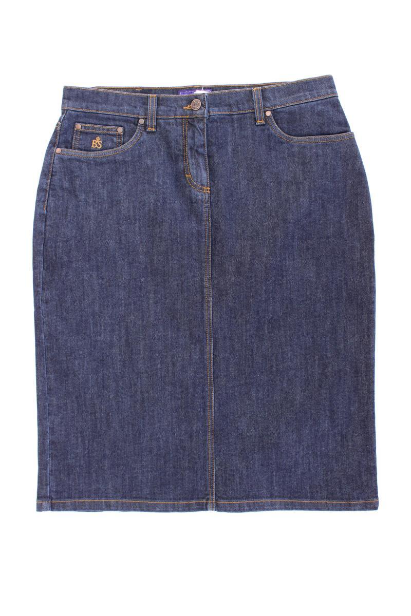 BvS Jeansrock Gr. 42 blau aus Baumwolle