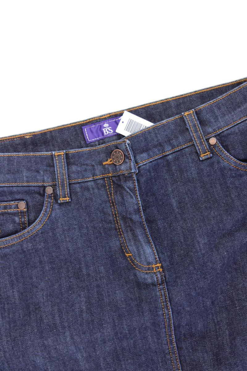 BvS Jeansrock Gr. 42 blau aus Baumwolle