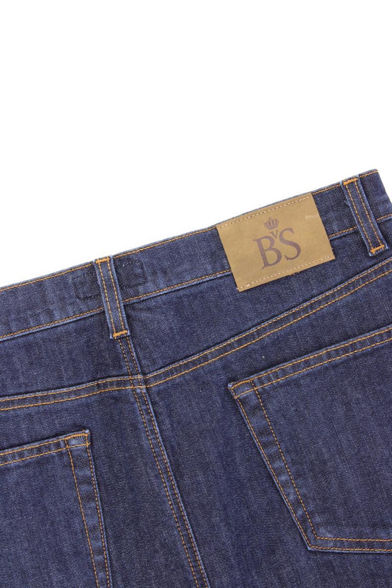 BvS Jeansrock Gr. 42 blau aus Baumwolle