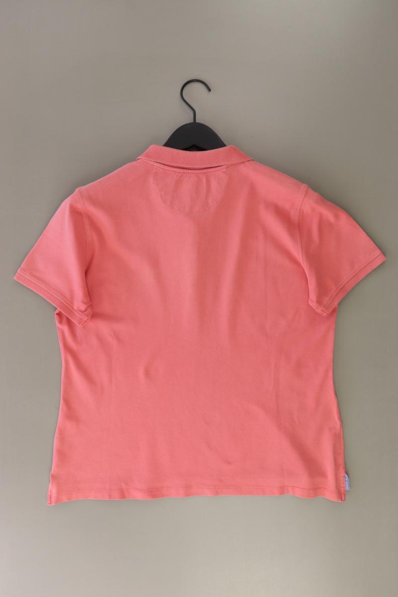 PECKOTT Poloshirt Gr. 44 Kurzarm orange aus Baumwolle