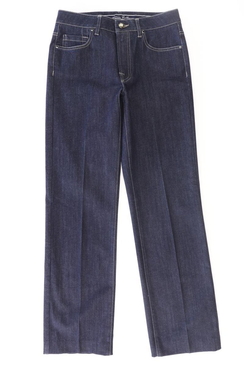 armani collezioni Boot Cut Jeans Gr. IT 40 (XS) blau aus Baumwolle