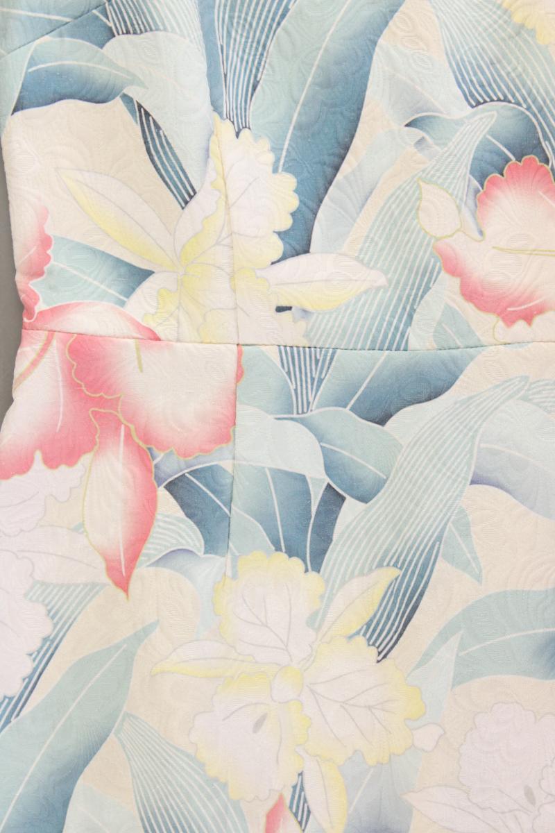 Oasis Kurzarmkleid Gr. 36 mit Blumenmuster neuwertig mehrfarbig aus Baumwolle