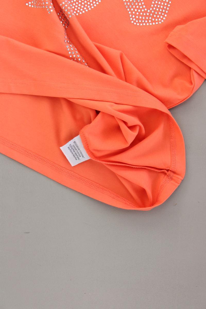 Judith Williams T-Shirt Gr. 40 neuwertig Kurzarm orange aus Viskose