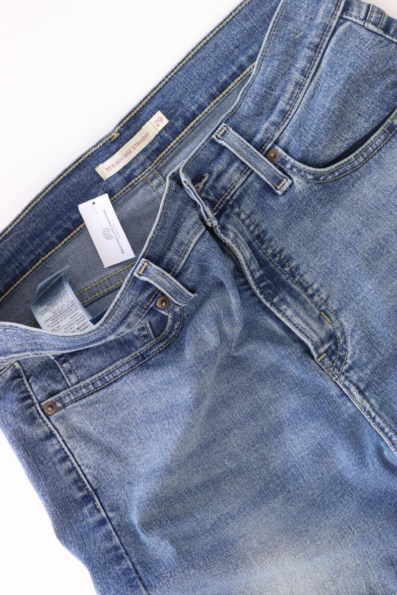 Levi's Straight Jeans Gr. W29 blau aus Baumwolle