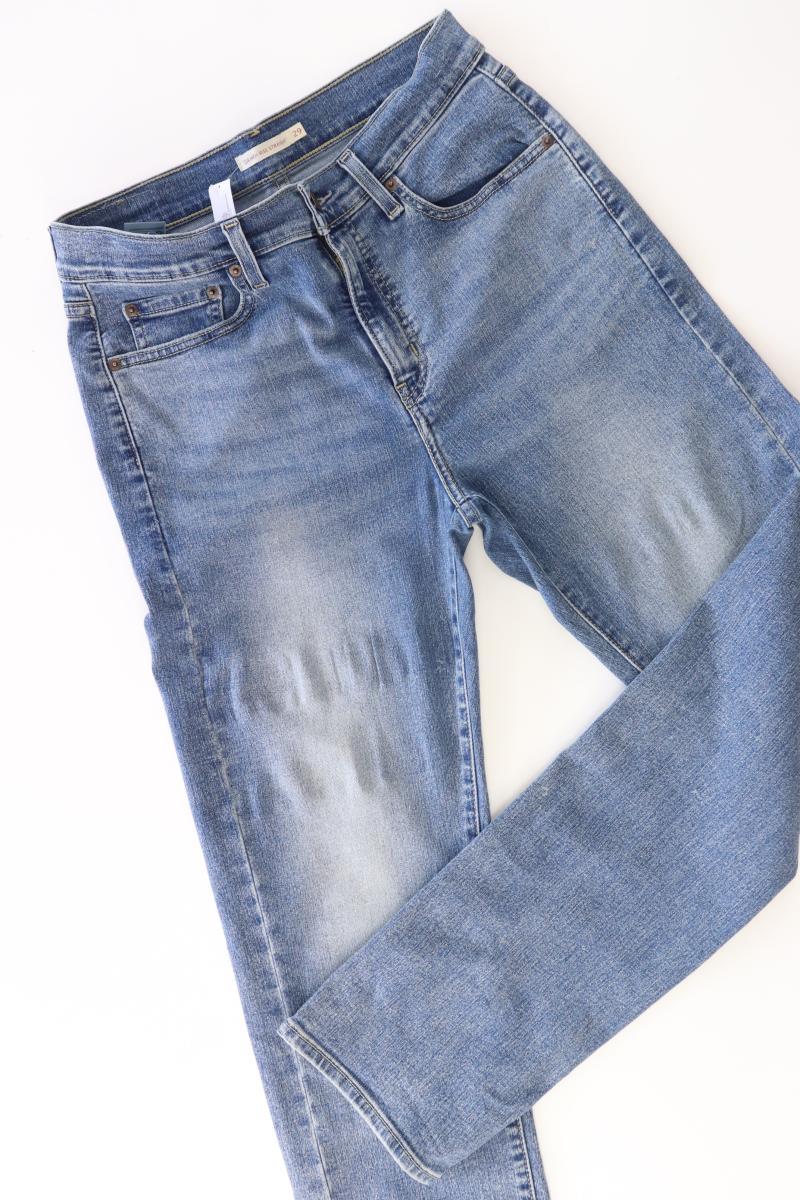 Levi's Straight Jeans Gr. W29 blau aus Baumwolle