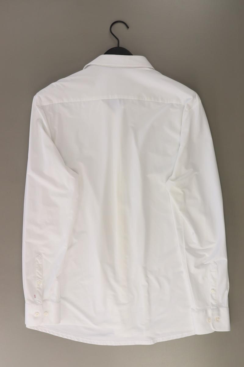 Pure Hatico Langarmhemd für Herren Gr. XXL weiß aus Polyamid