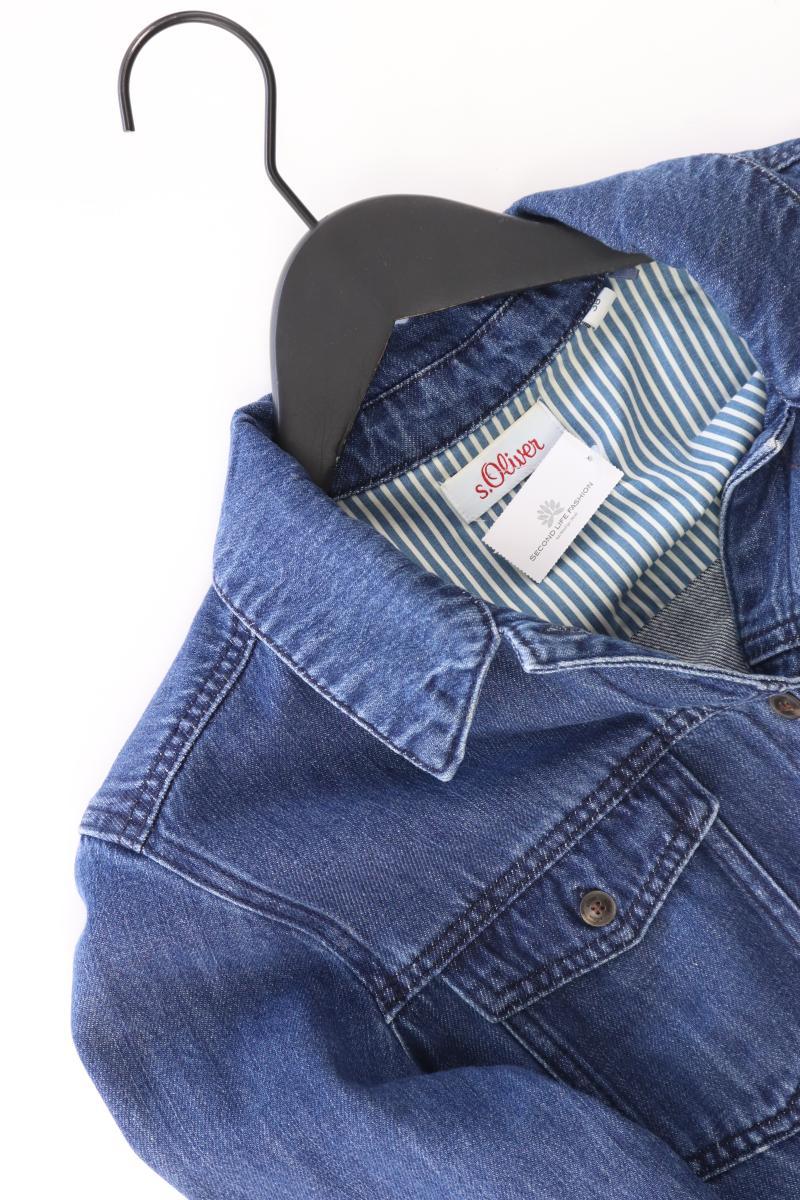 s.Oliver Jeanskleid Gr. 38 Langarm blau aus Baumwolle