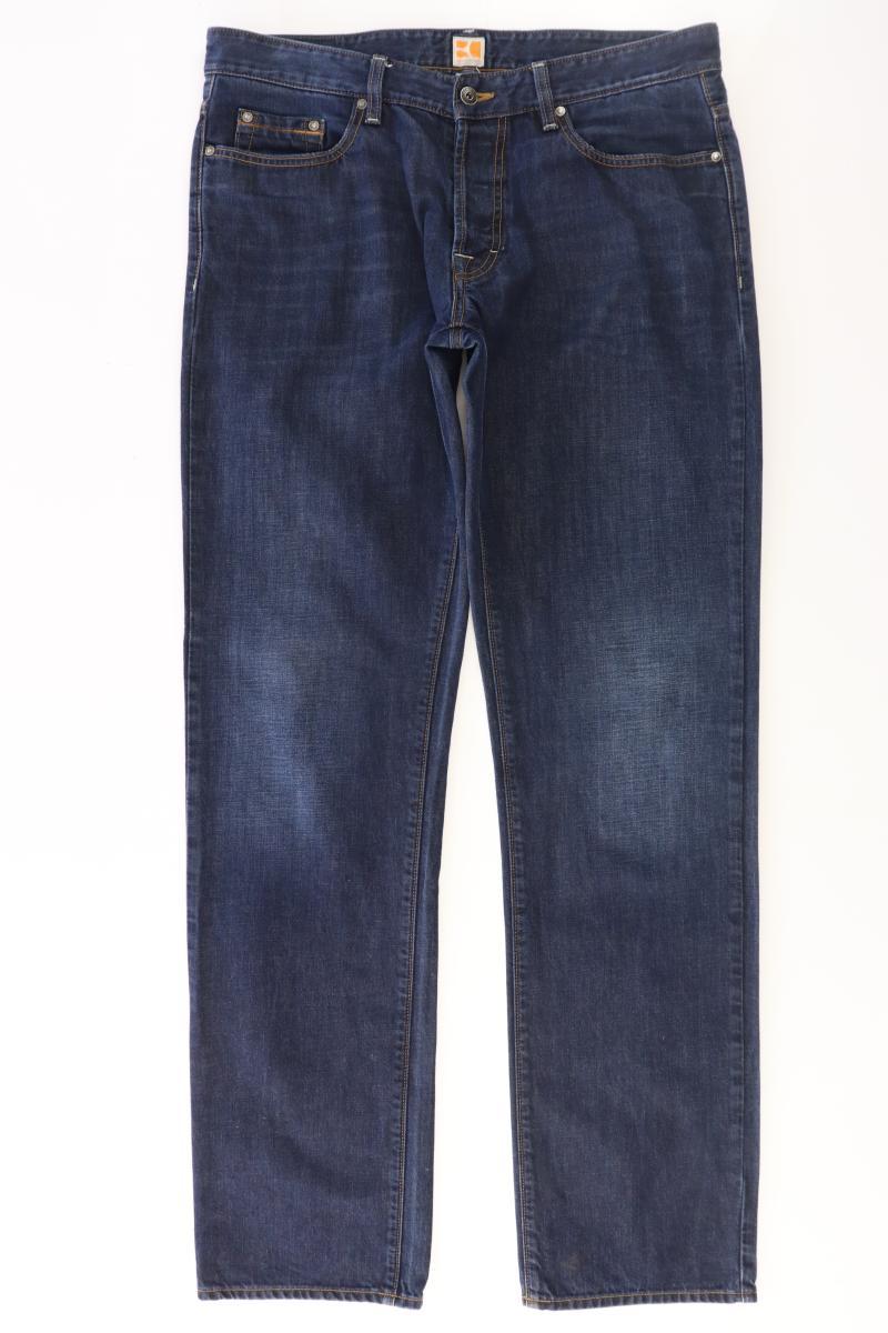 BOSS Orange Straight Jeans für Herren Gr. W36/L36 blau aus Baumwolle