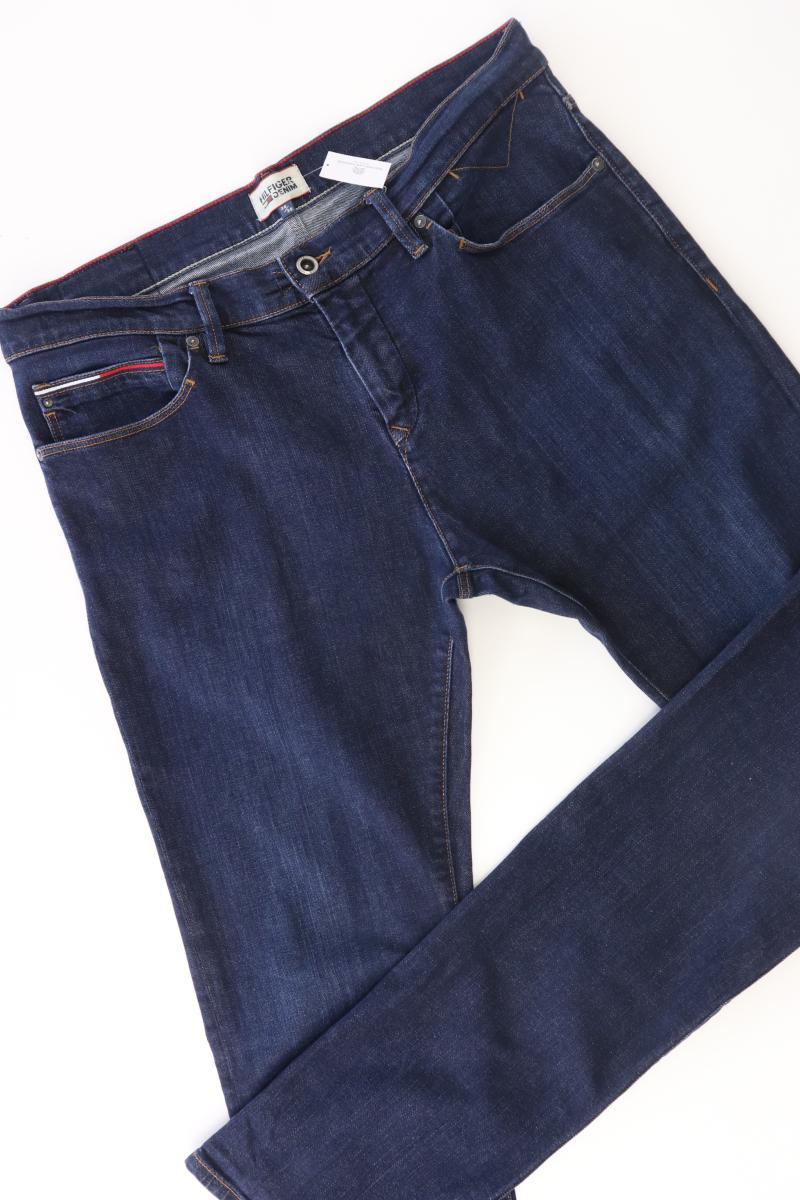 Hilfiger Denim Straight Jeans für Herren Gr. W36/L36 blau aus Baumwolle