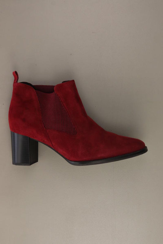 Peter Kaiser Stiefeletten Gr. 40,5 rot aus Leder