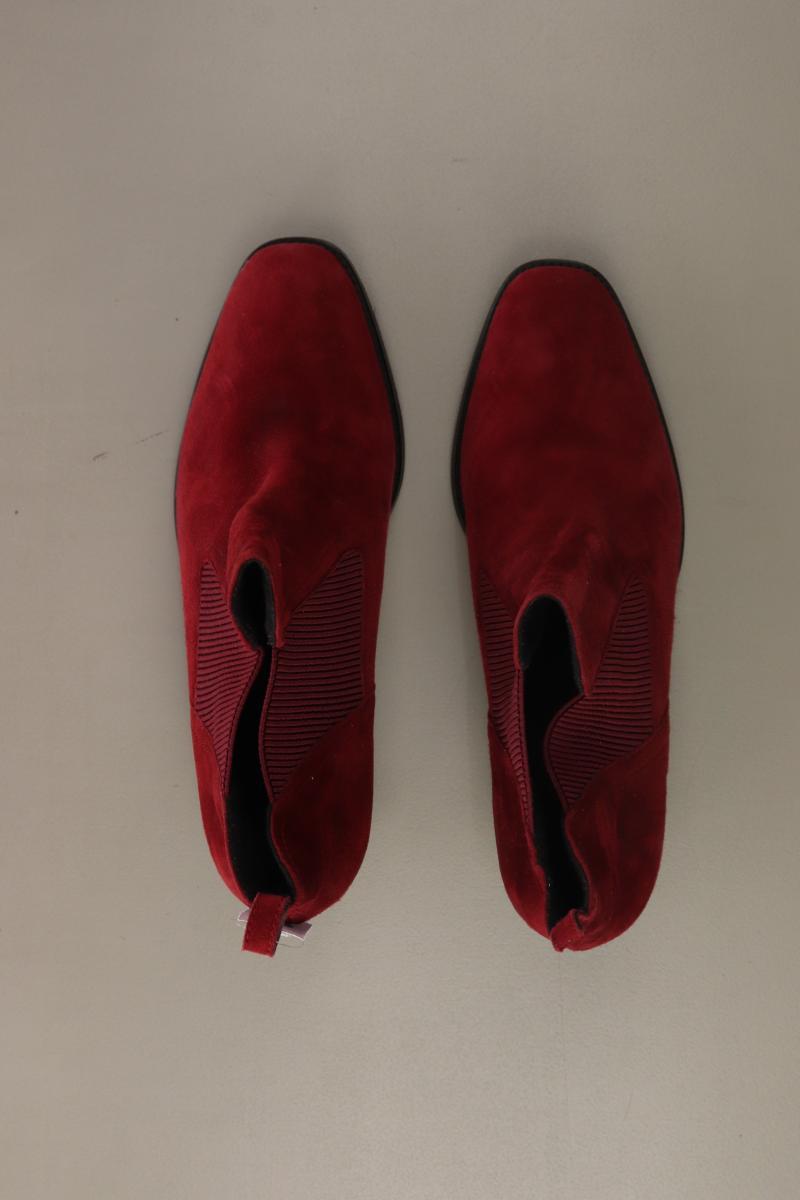 Peter Kaiser Stiefeletten Gr. 40,5 rot aus Leder