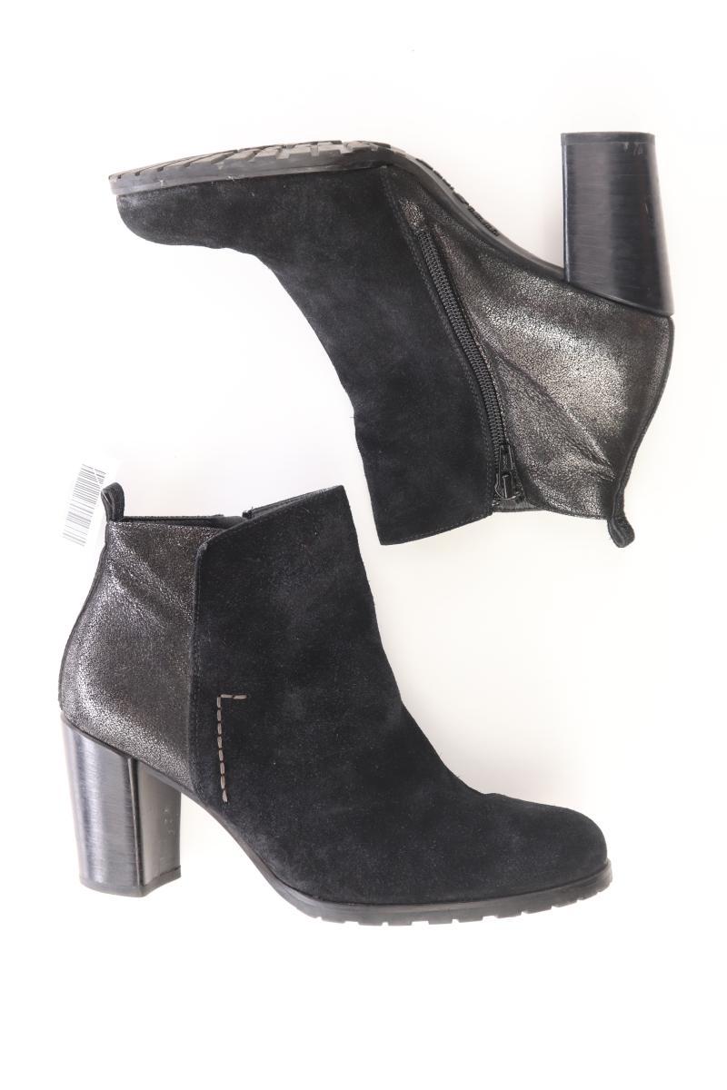 Paul Green Stiefeletten Gr. 40 schwarz aus Leder