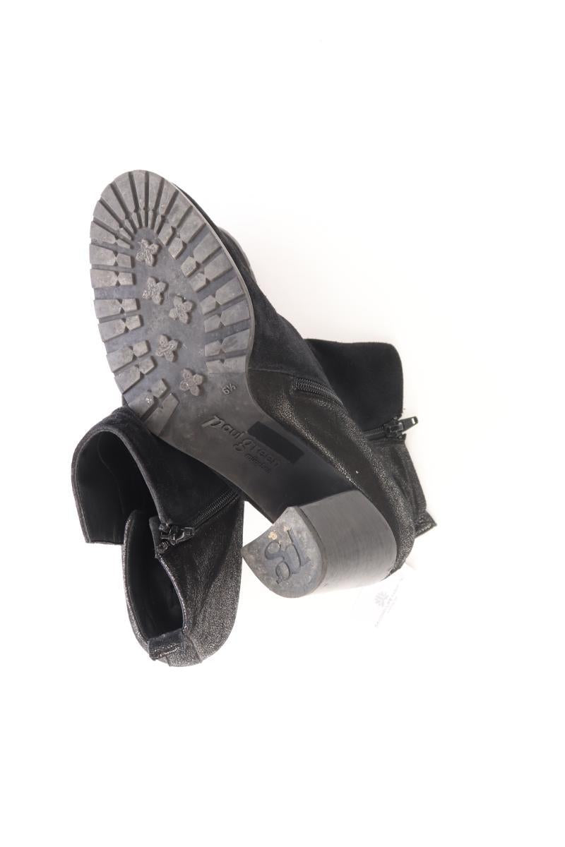 Paul Green Stiefeletten Gr. 40 schwarz aus Leder