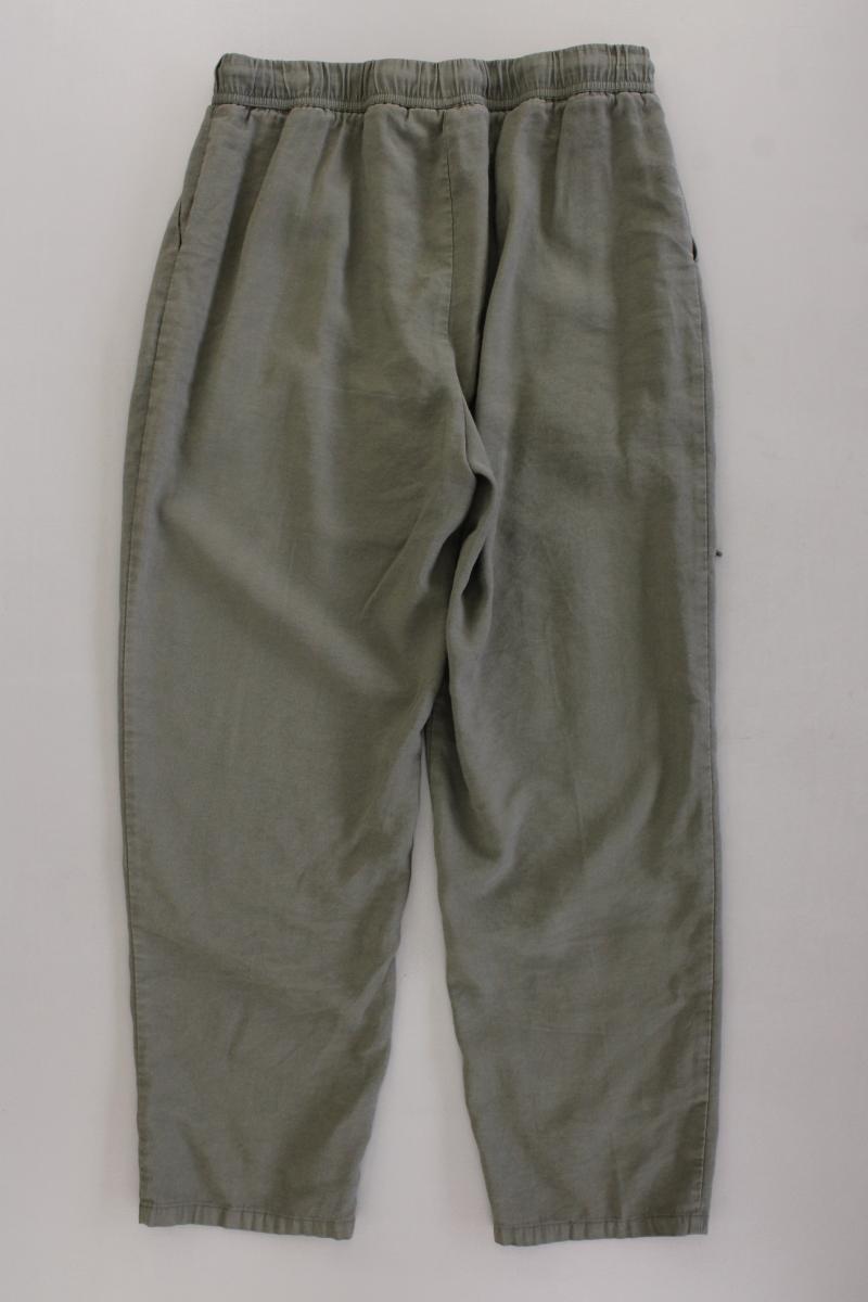 Mango 7/8 Hose Gr. M olivgrün aus Viskose