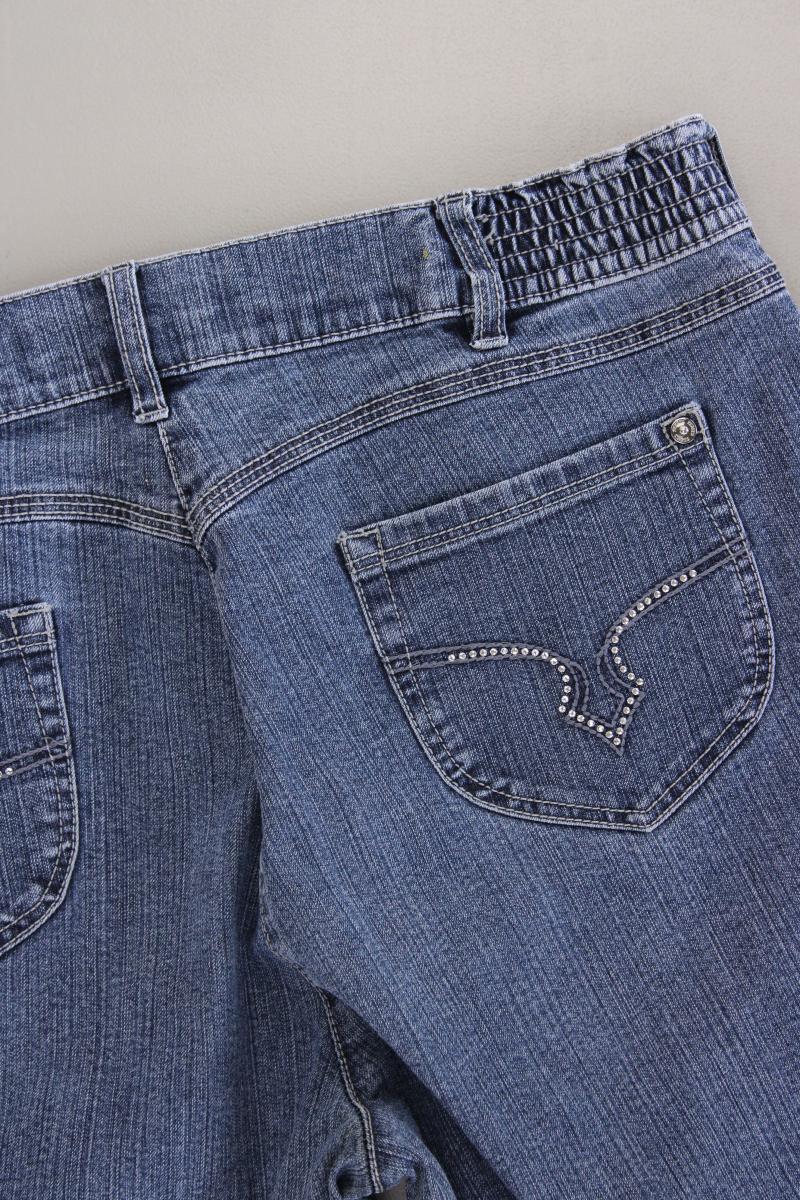 Zerres Straight Jeans Gr. 40 blau aus Baumwolle
