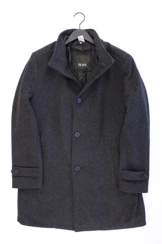 Ray Classic Mantel für Herren Gr. 54 grau aus Polyester