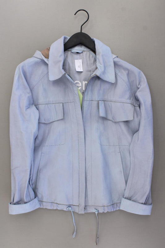 Freaky Nation Lederjacke Gr. L blau