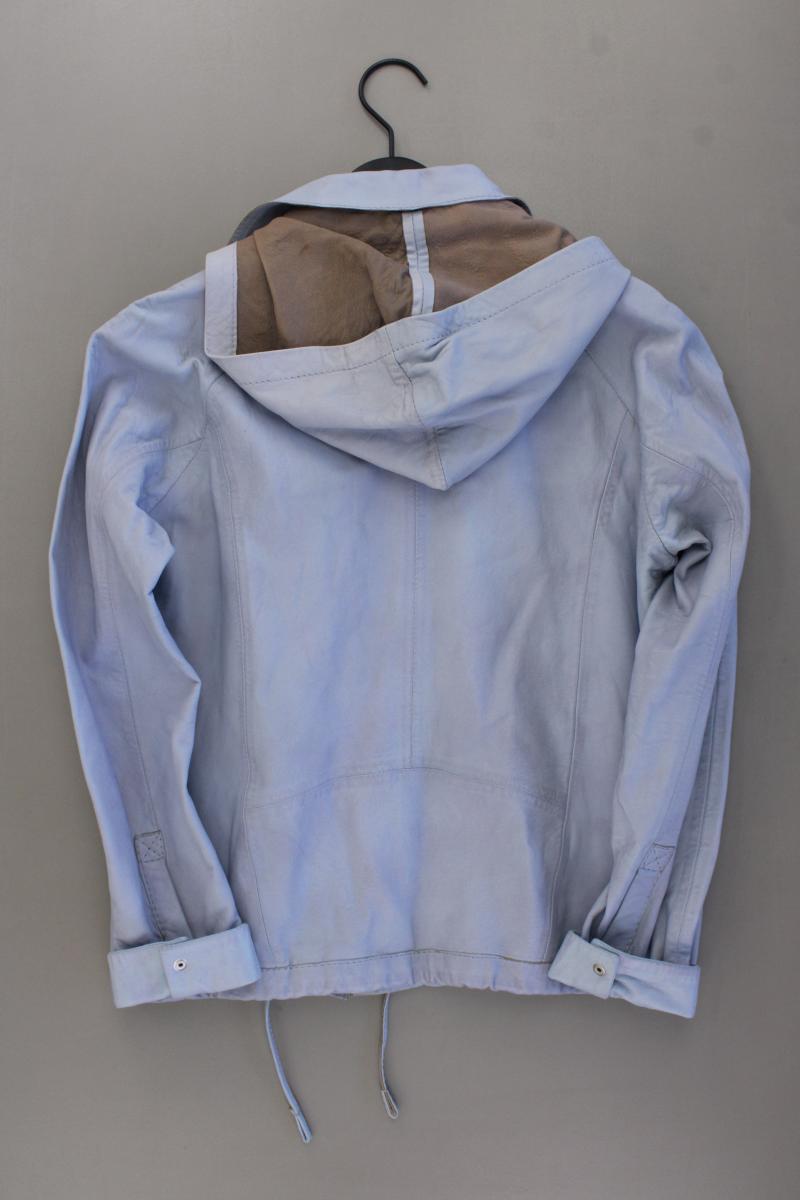 Freaky Nation Lederjacke Gr. L blau
