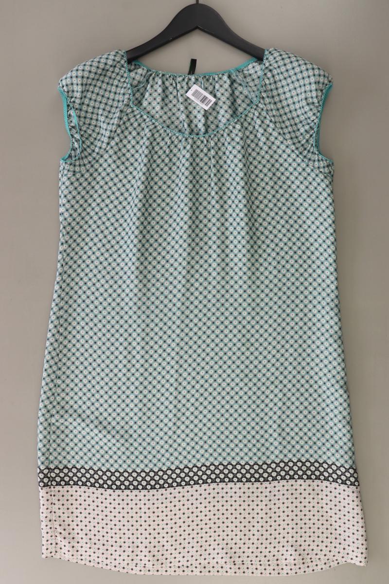 Benetton Kurzarmkleid Gr. 38 gepunktet mehrfarbig