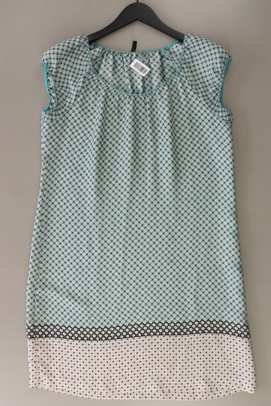 Benetton Kurzarmkleid Gr. 38 gepunktet mehrfarbig