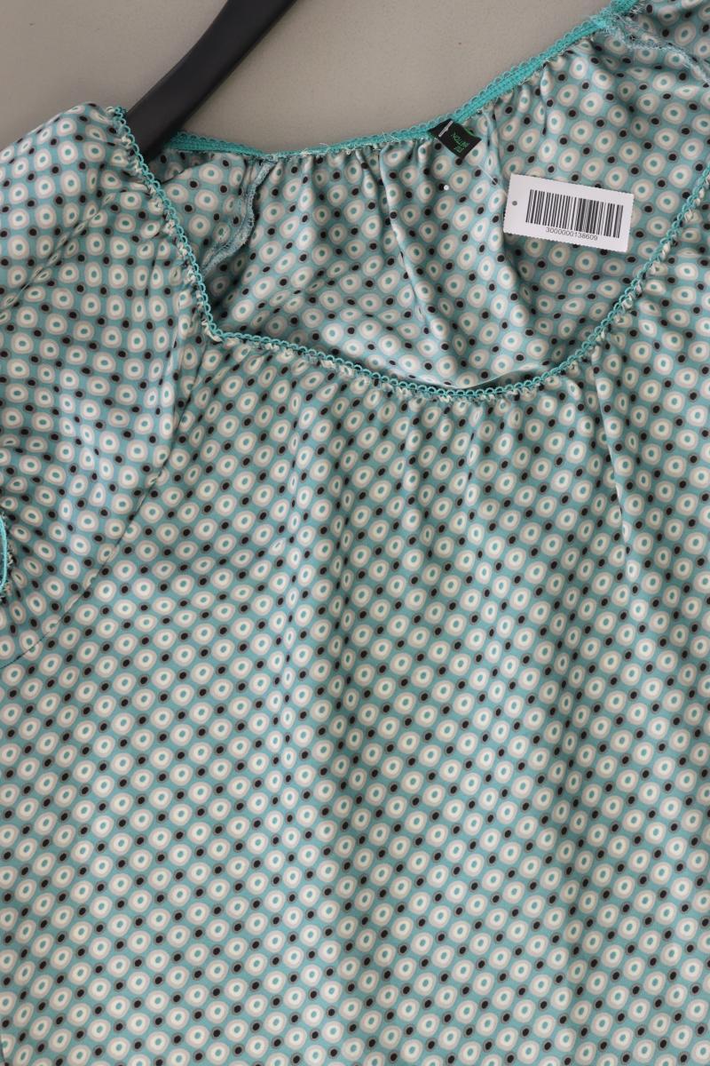Benetton Kurzarmkleid Gr. 38 gepunktet mehrfarbig