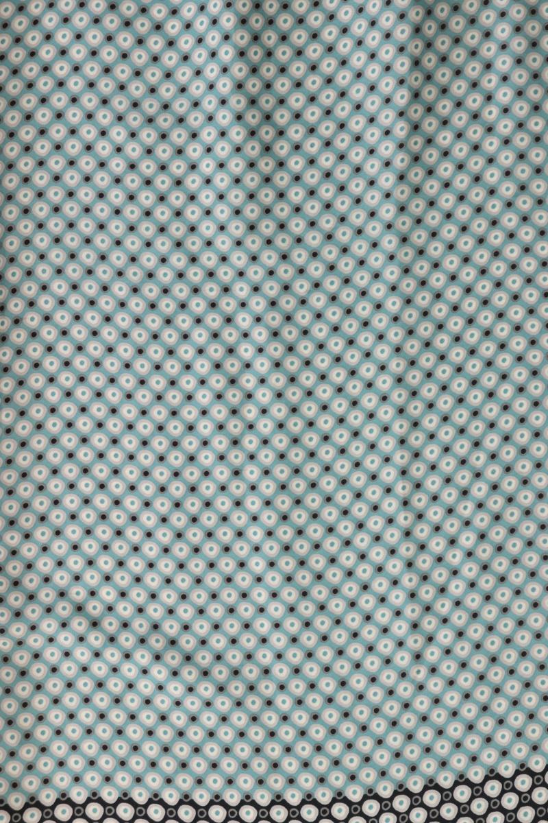 Benetton Kurzarmkleid Gr. 38 gepunktet mehrfarbig