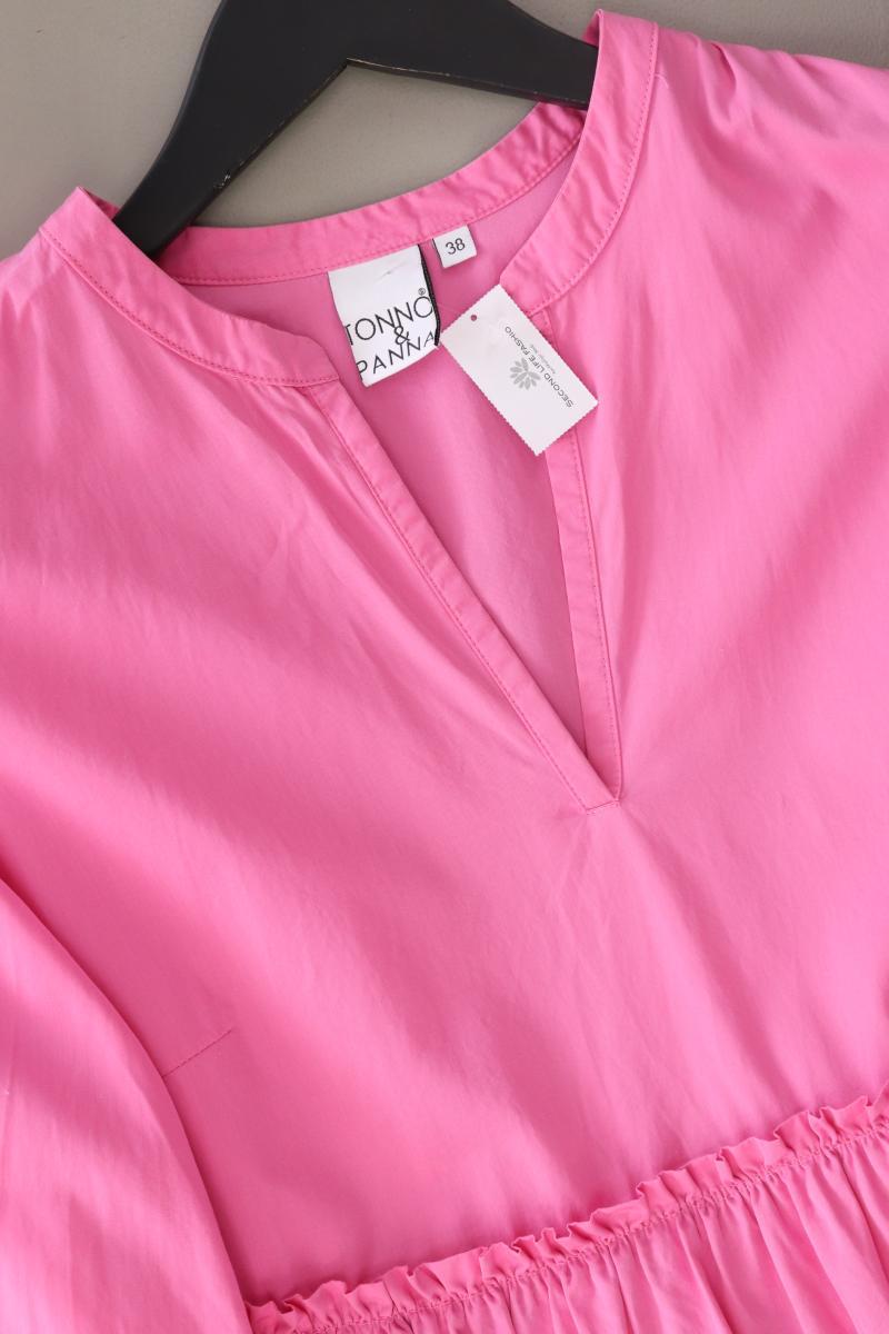 TONNO & PANNA Midikleid Gr. 38 3/4 Ärmel pink aus Baumwolle