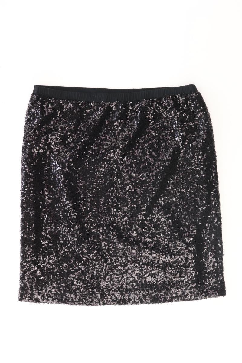 More&More Stretchrock Gr. 38 mit Pailletten schwarz