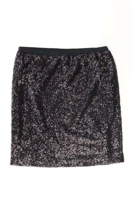 More&More Stretchrock Gr. 38 mit Pailletten schwarz