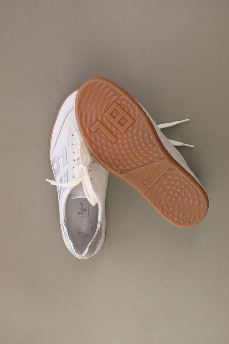 Semler Sneaker Gr. 37 neu mit Etikett Neupreis: 179,95€! weiß aus Leder