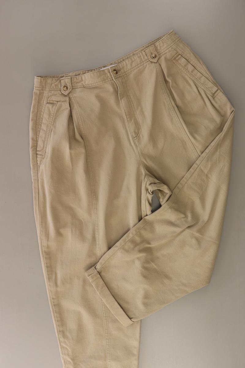 Topshop 7/8 Hose Gr. 42 braun aus Baumwolle